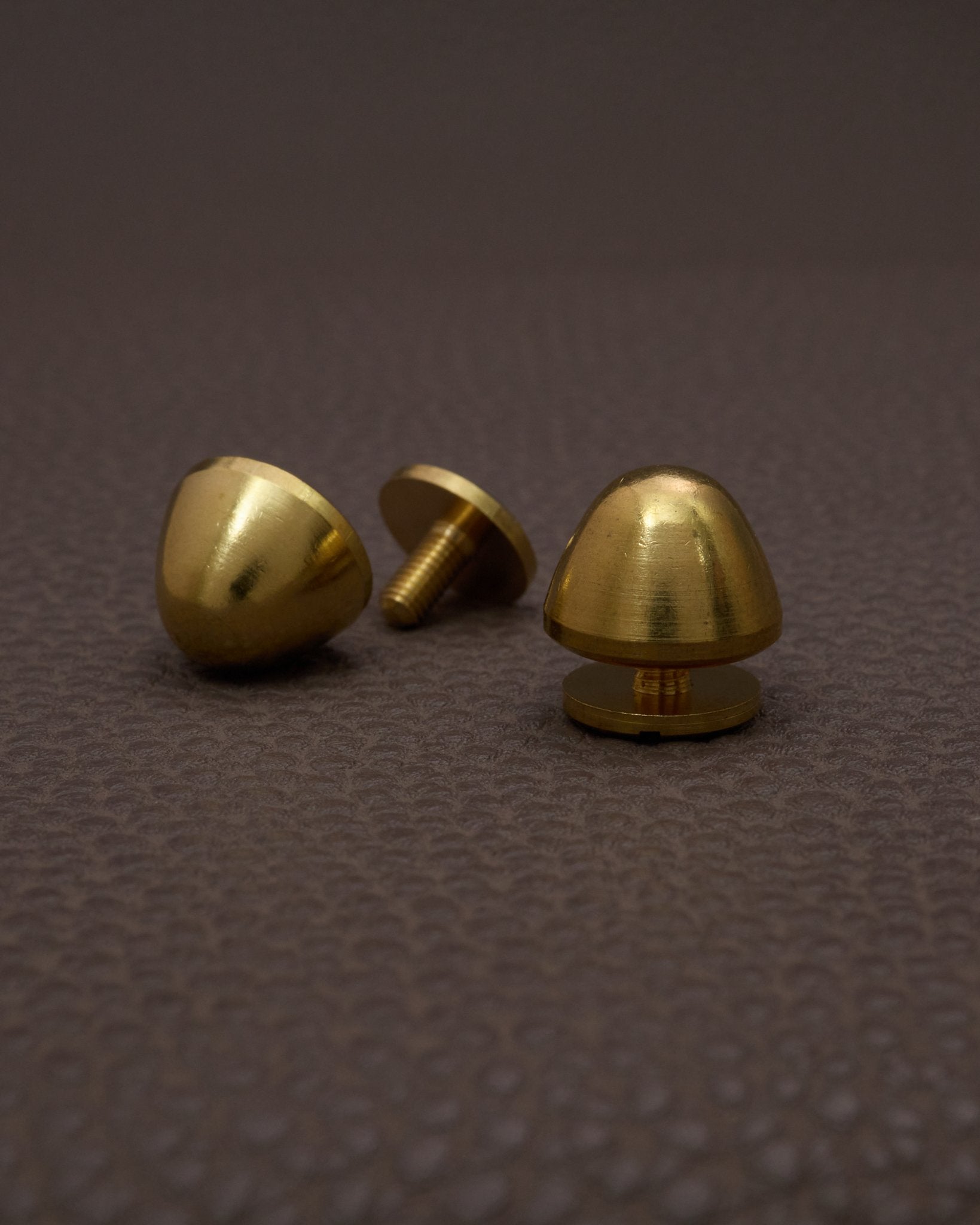 底鋲 スタッズ 直径12mm ネジ式 円錐形 2個セット JPC164-2 