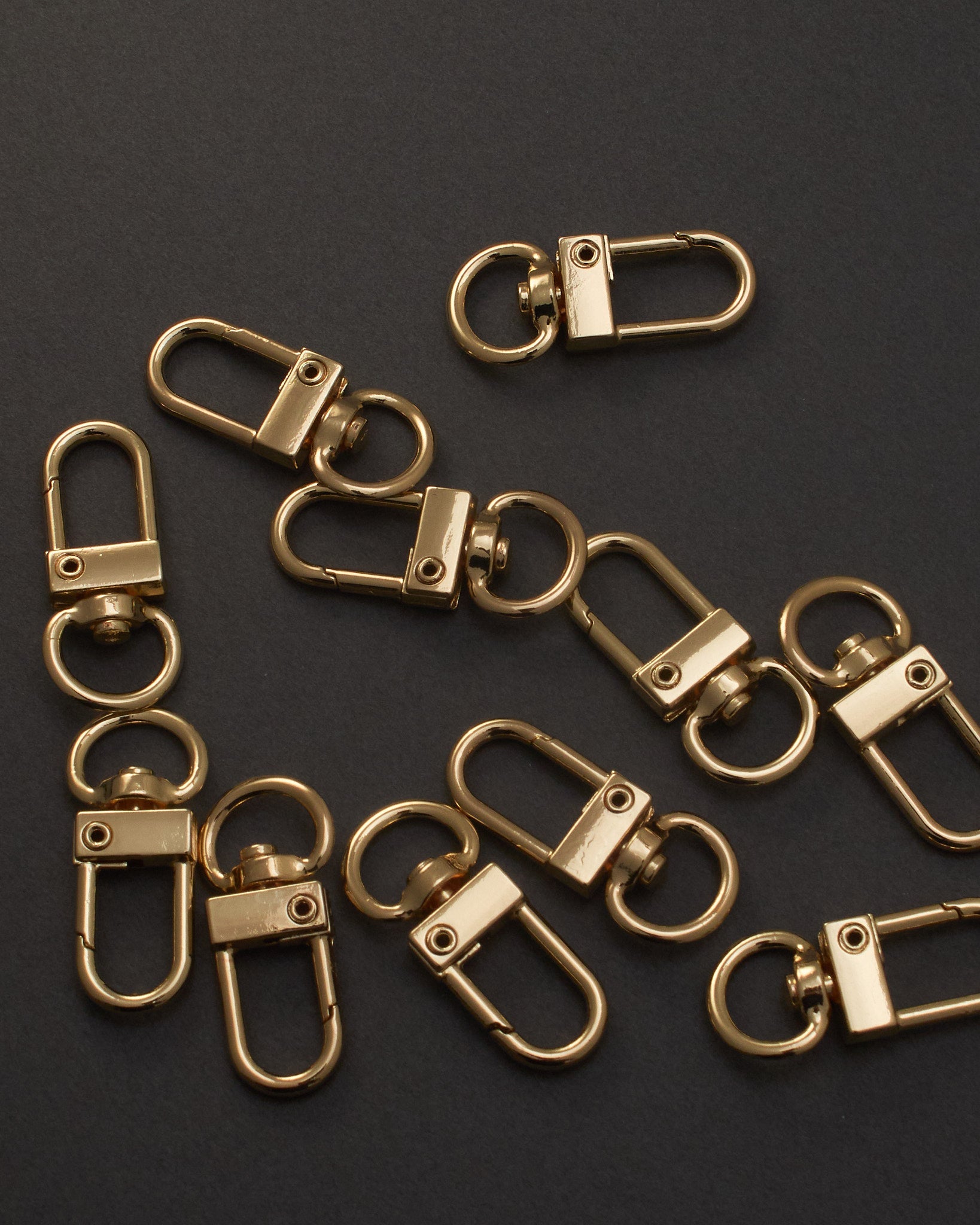 スナップフック 約14mm×30mm JPC241 - アクセサリーパーツ・資材