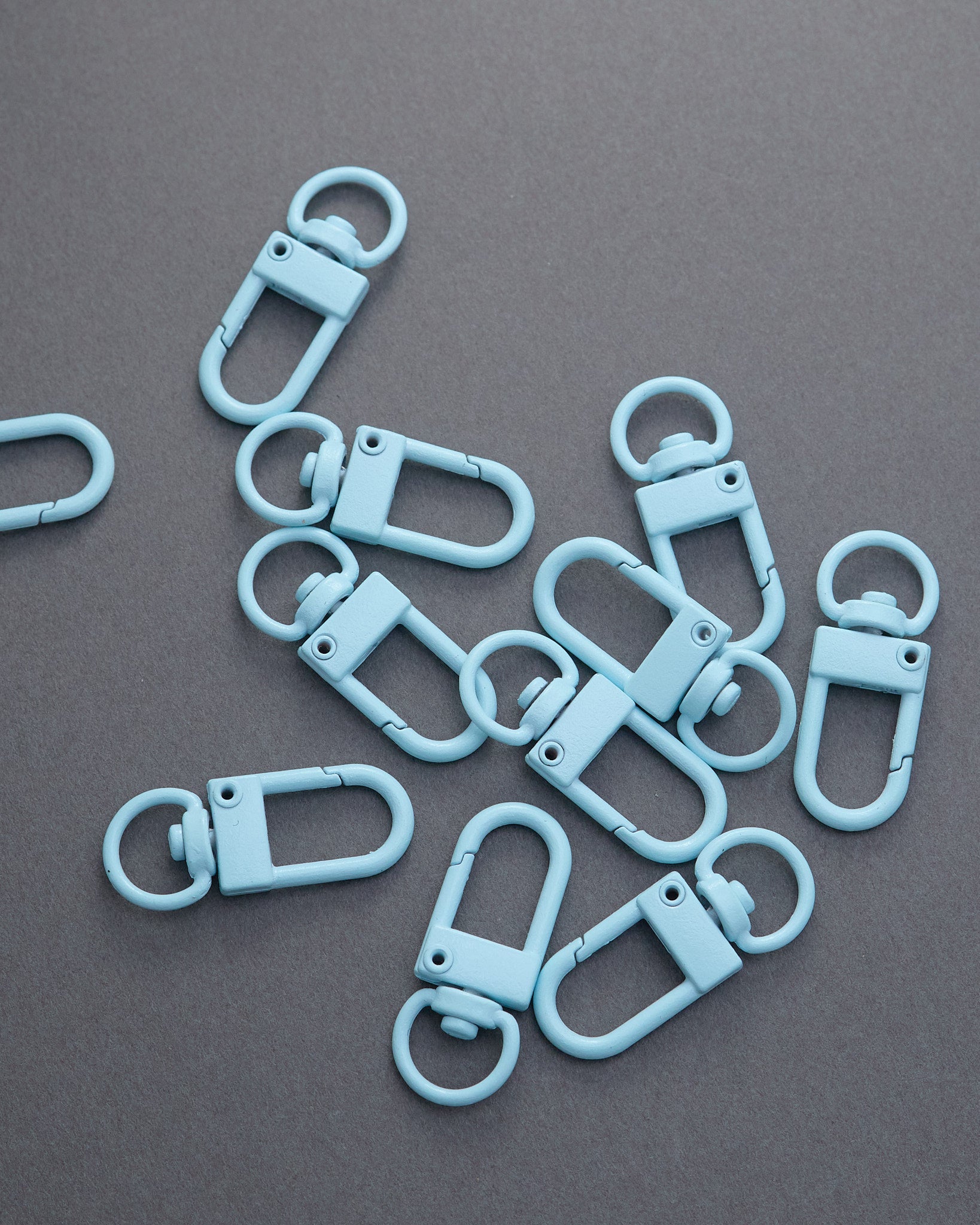 カラースナップフック 約14mm×30mm JPC242 - アクセサリーパーツ・資材