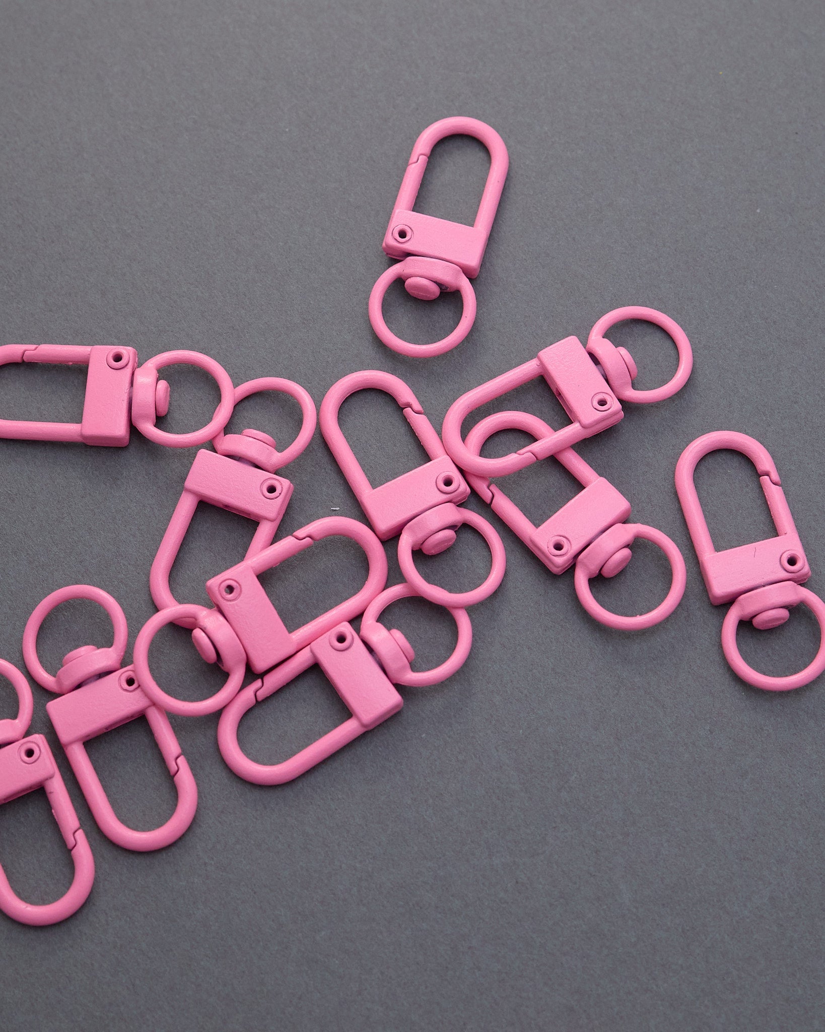 カラースナップフック 約14mm×30mm JPC242 - アクセサリーパーツ