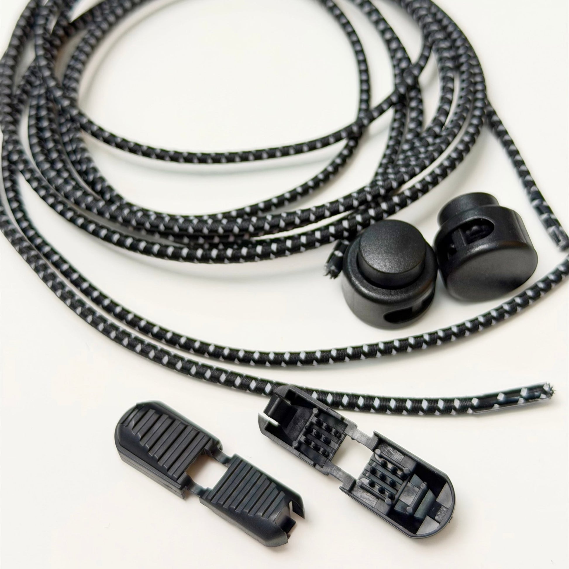 丸ゴム弾力タイプ 反射材入り 夜光シューレース アウトドアゴム 3ｍｍ 長さ1.2M×2本入り JPC0137ゴムロープ ゴム紐 丸ゴム 高伸縮性 カット 手芸 アウトドア DIY アウトドア キャンプ ゴムバンドテンションコード ゴムロープ 多目的ロープ ショックコード 弾性コード ストレッチコード - ジャパンパーツセンター