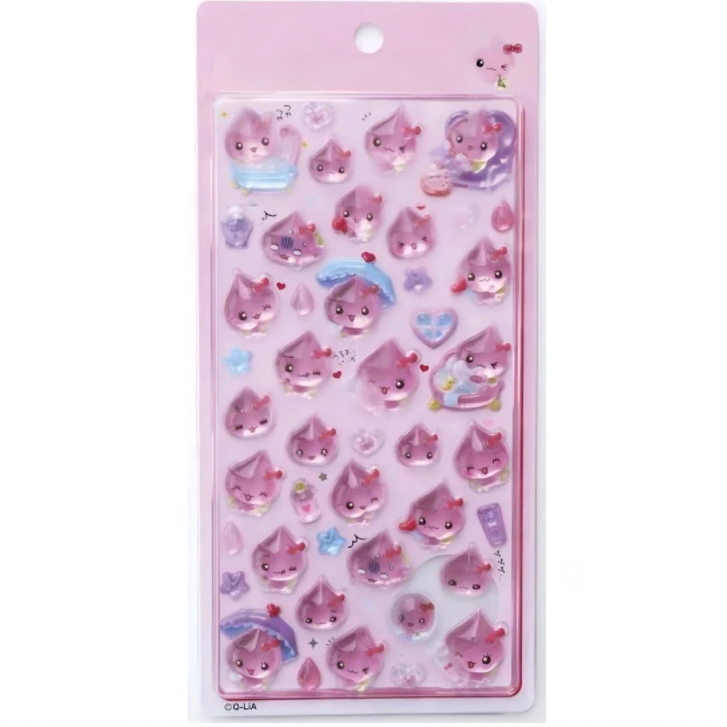 (4枚セット）ボンボンシール可愛い ぷっくりシール人気シール交換手帳用 スマホケース 水筒 ペン 装飾用 ご褒美シール クリスマス贈り物 子供キッズプレゼント - ジャパンパーツセンター