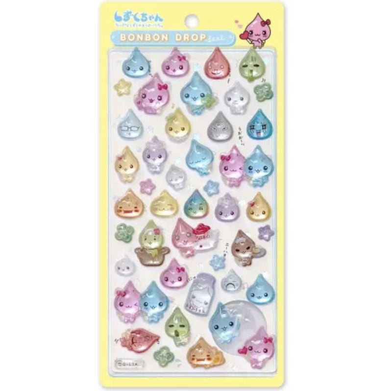 (4枚セット）ボンボンシール可愛い ぷっくりシール人気シール交換手帳用 スマホケース 水筒 ペン 装飾用 ご褒美シール クリスマス贈り物 子供キッズプレゼント - ジャパンパーツセンター