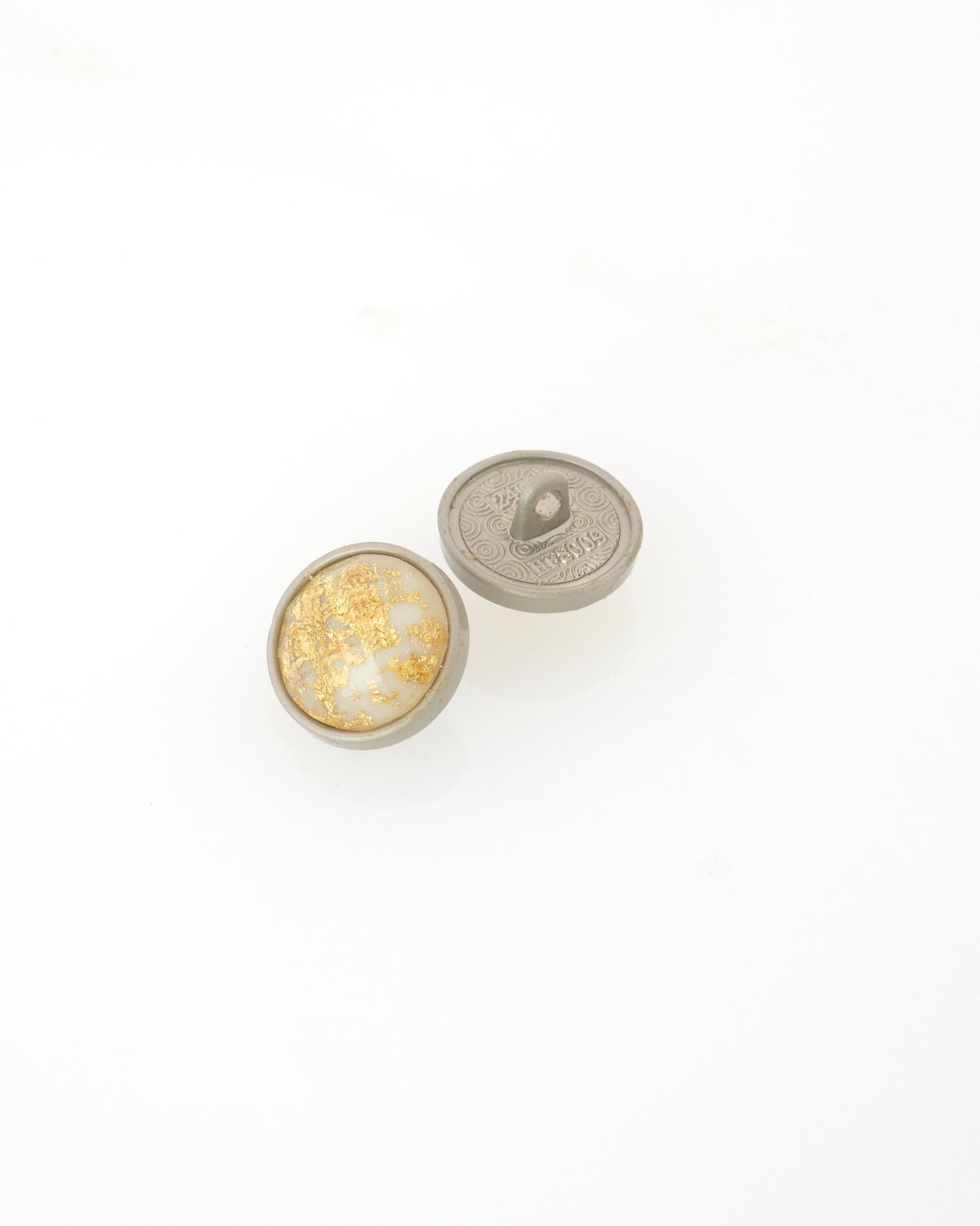 キラキラ輝く足つきボタン 約15㎜ 5個入り JPC129-1