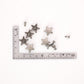 クラフト金具 飾り バネボタン カシメパーツ 15㎜ JPC156-5SV