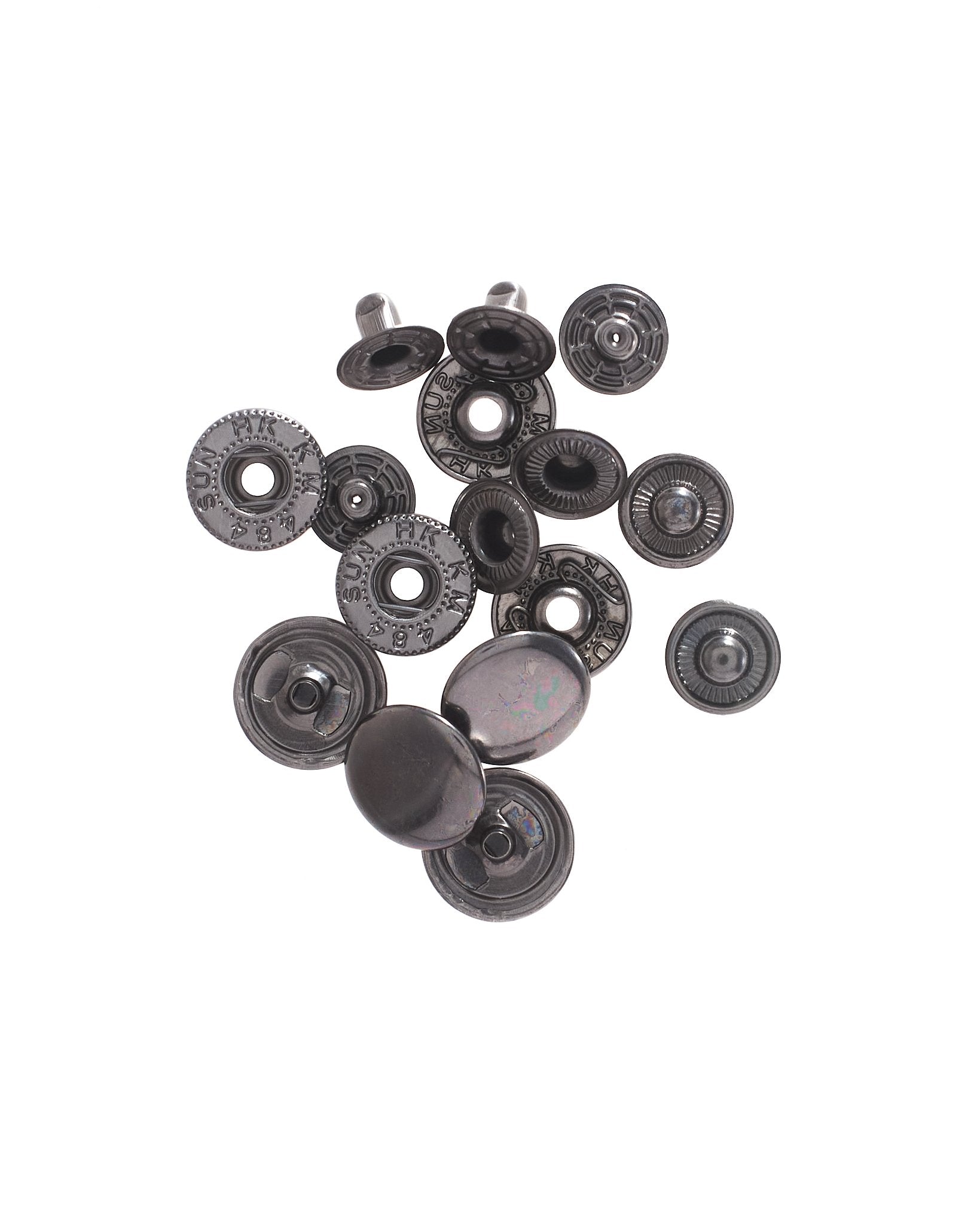 バネホック 直径約15mm 20個(組)入り JPC0004-2 - アクセサリーパーツ