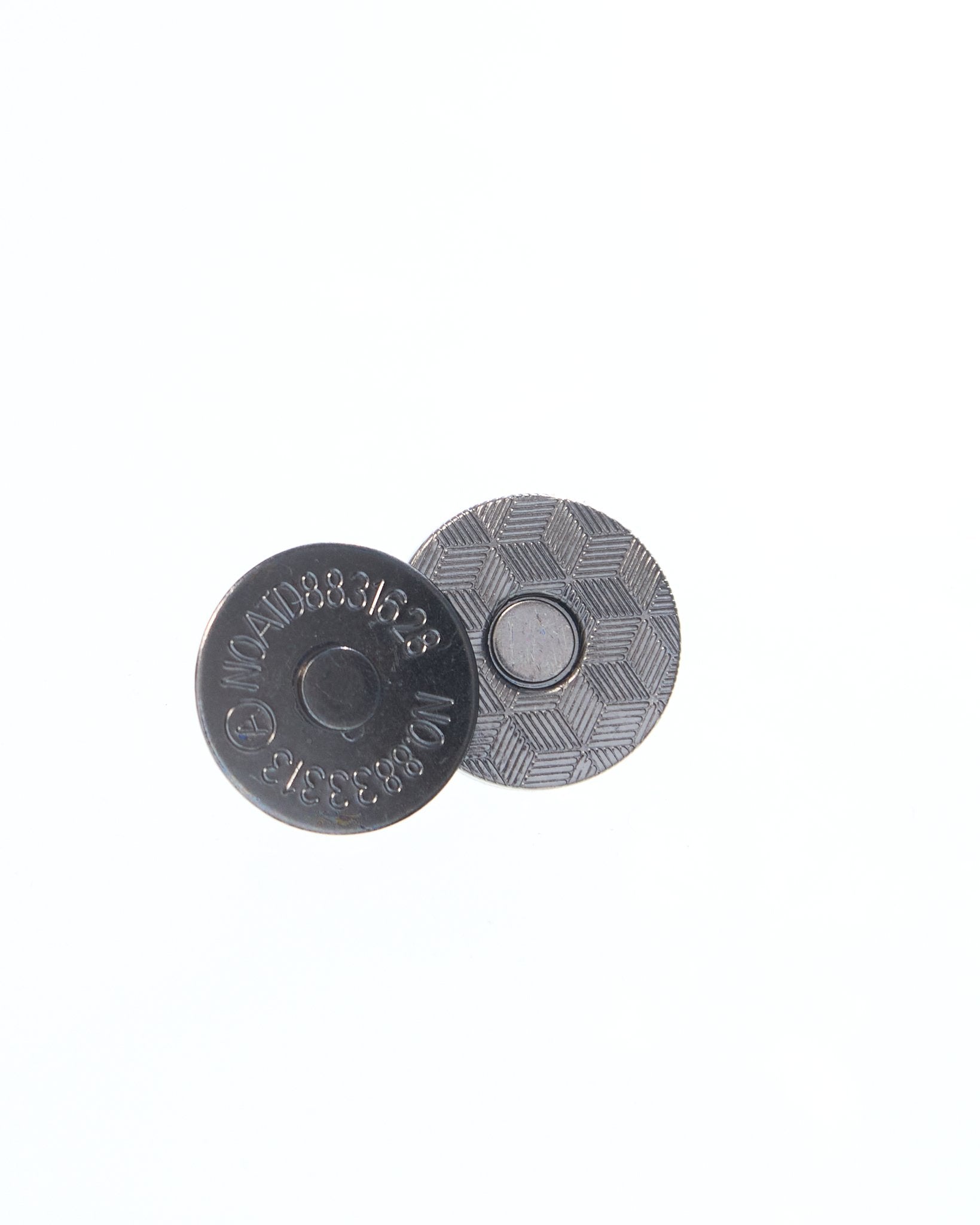マグネットホック 両面カシメ 直径18mm 10組入り JPC0090-1