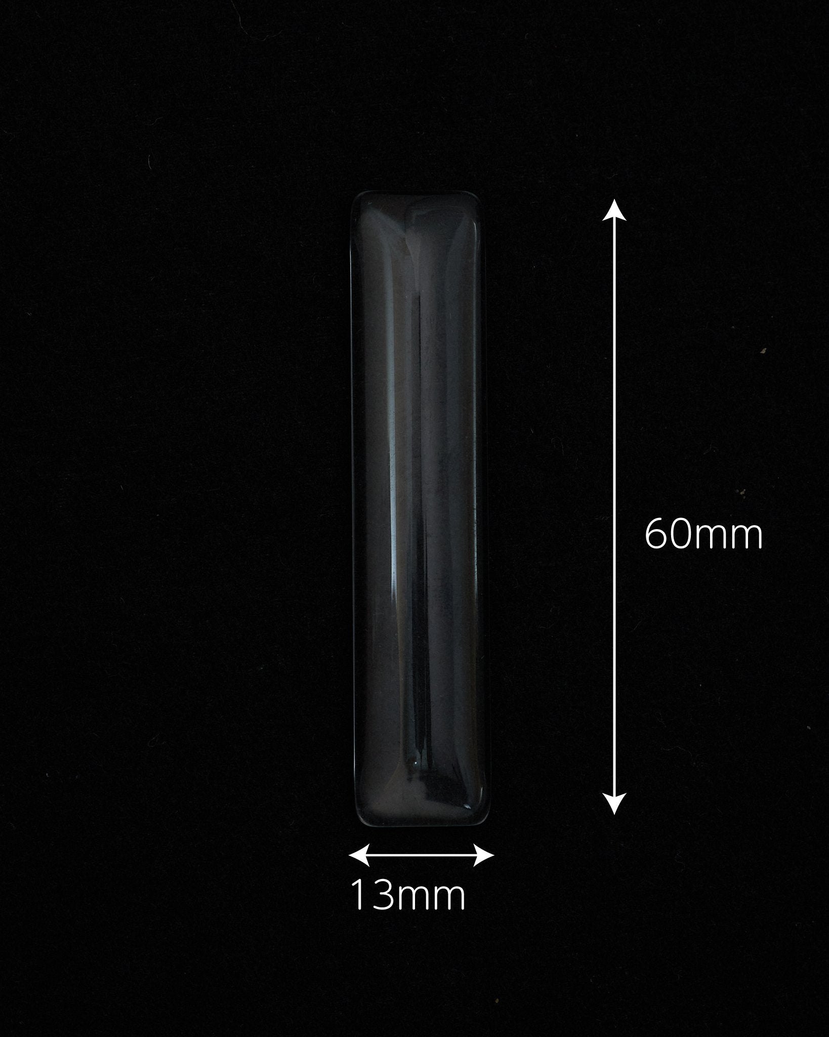 ガラスカボション 四角約 60*13mm 5個入り JPCG7-60