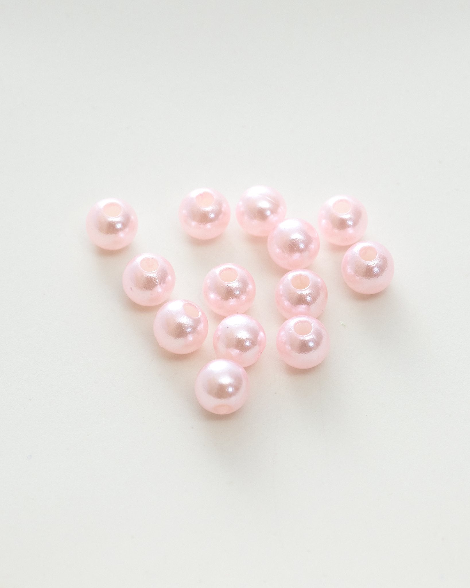 樹脂ビーズ 直径8mm 両穴タイプ JPC0094-1 - アクセサリーパーツ・資材