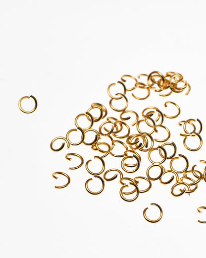 丸カン 直径4mm 線径0.6mm 約200個 JPC0081