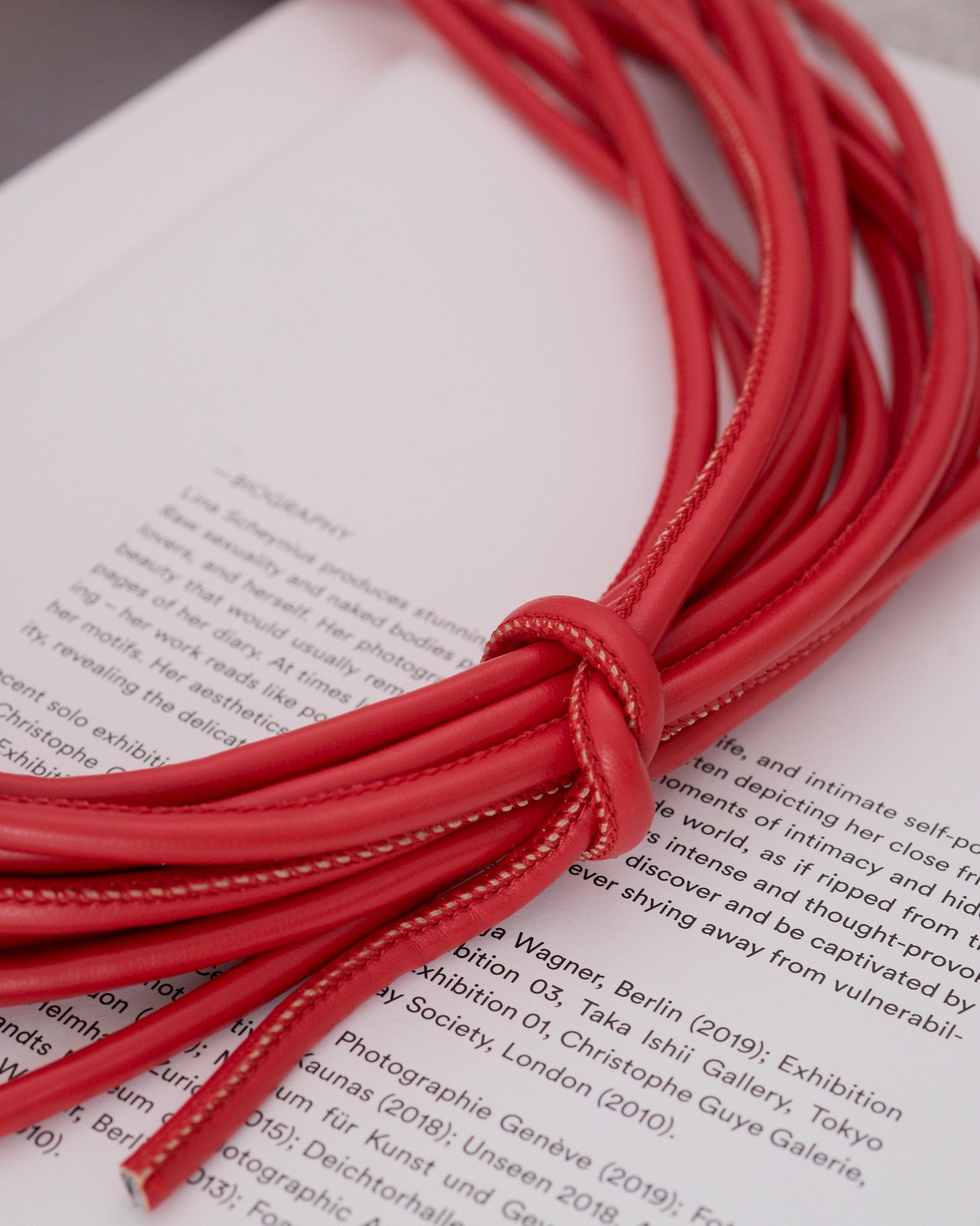 PUコード 直径約6mm 全11色 JPC0116-2 - アクセサリーパーツ・資材の